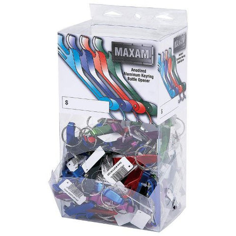 Maxam 100 piece Countertop Display of Bottle Openers GFKR100 - Promotional Items - Fits My Budget
