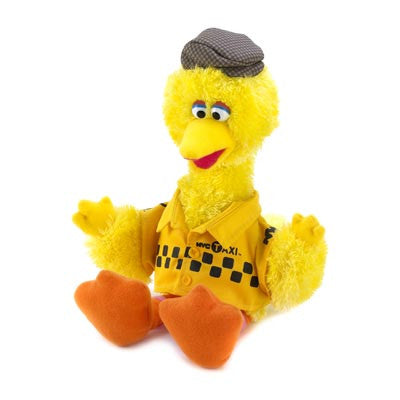 Sesame Street Big Bird Taxi Driver 15" Free Shipping - Toys & Novelties - Fits My Budget