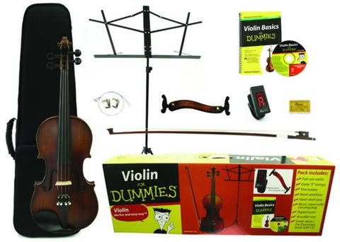 Violin For Dummies Learners Pack, Violin Made Easy FDV-100 FREE SHIPPING