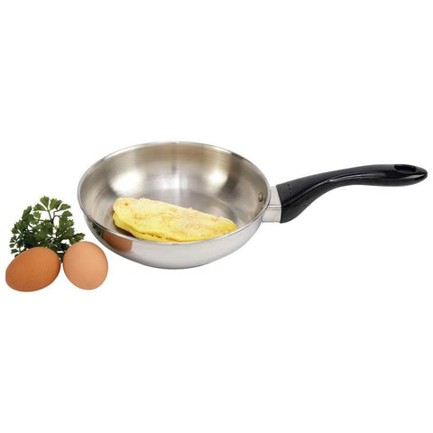 Precise Heat 8" 9 Element Stainless Steel Omelet Pan KTOP5 - House Home & Office - Fits My Budget