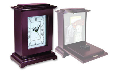PSP RGC Handgun Concealment Rectangle Clock Mahogany Free Shipping - Safety & Security - Fits My Budget