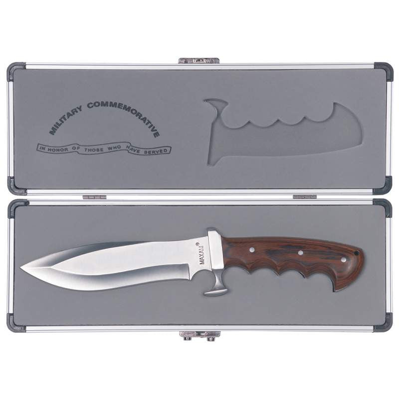 Maxam Commemorative 11-1/2" Military Knife with aluminum case SKMIL - Sports & Games - Fits My Budget