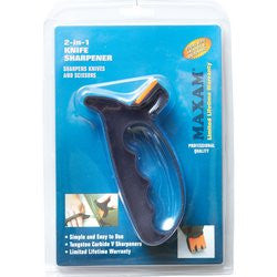 Maxam SKSHARP  Knife & Scissors Sharpener Professional Quality - Sports & Games - Fits My Budget