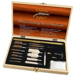 Classic Safari SPGUNCLN Deluxe Cleaning Kit in Wood Case Free Shipping - Sports & Games - Fits My Budget