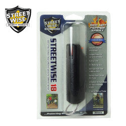 Streetwise 18 Pepper Spray 1/2 oz Hard Case Black SW3HBK18 - Safety & Security - Fits My Budget