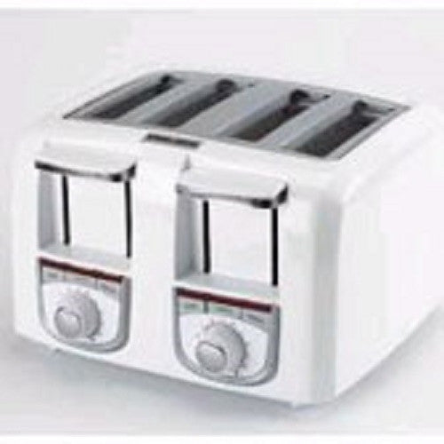 Black & Decker T4500 4 Slice Dual Control Toaster Free Shipping - House Home & Office - Fits My Budget