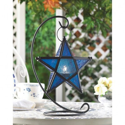 Sapphire Star Table Lantern 10001138 Free Shipping - House Home & Office - Fits My Budget