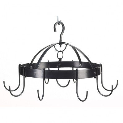 Mini Round Hanging Pot Holder Rack 10039003 Free Shipping - House Home & Office - Fits My Budget