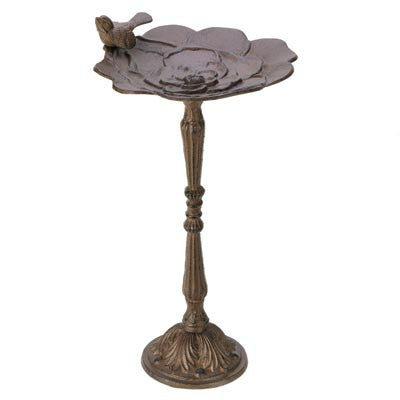 Rustic Iron Garden Birdbath 10001319 Free Shipping - House Home & Office - Fits My Budget