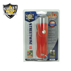 Streetwise 18 Pepper Spray 1/2 oz Soft Case Red SW3RD18 - Safety & Security - Fits My Budget