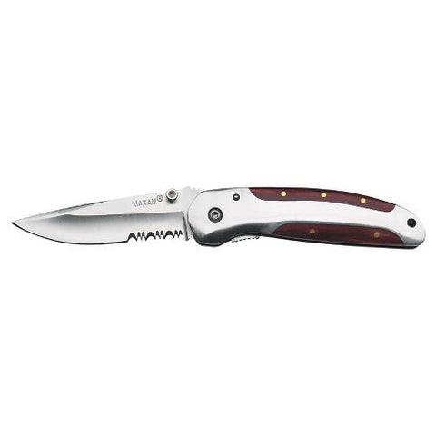 Maxam Liner Lock Knife with clip SKMXD12 - Sports & Games - Fits My Budget